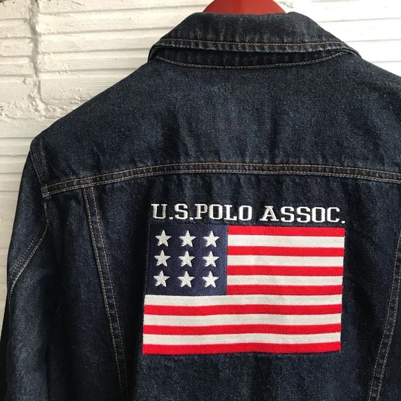 U.S. Polo Jean Jacket 2X - Picture 2 of 6